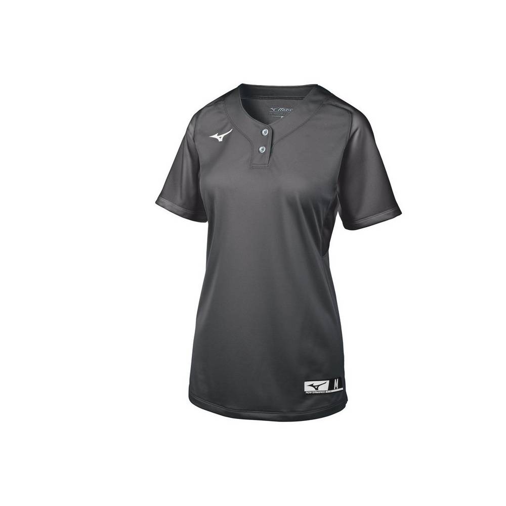 Damske Dresy Mizuno Aerolite 2-Button Softball Siva Vypredaj XVPT14832